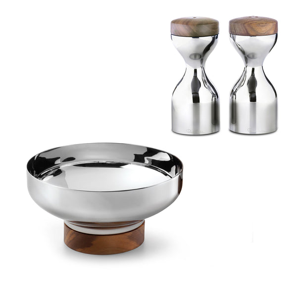 robert welch Limbrey Bright Salt & Pepper Mills & Bowl