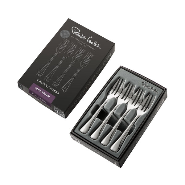 Robert Welch Malvern Bright Pastry Fork Set Of 4