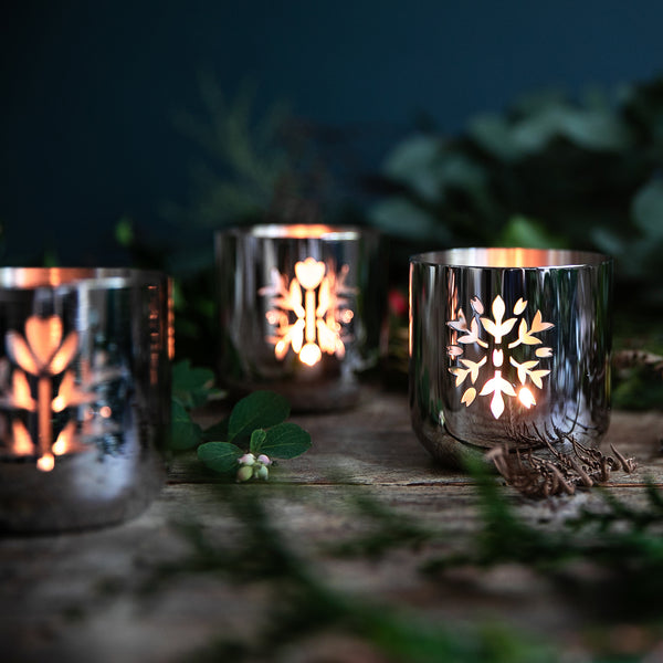 Robert Welch Meadow Tealight Holder Set Of 3