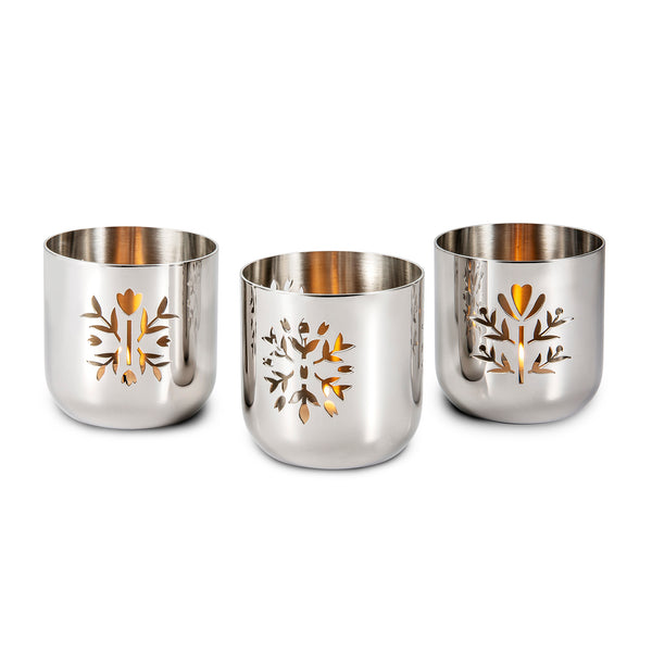 robert welch Meadow Tealight Holder Set of 3