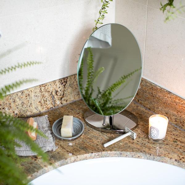 Robert Welch Oblique Pedestal Mirror