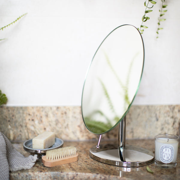 Robert Welch Oblique Pedestal Mirror
