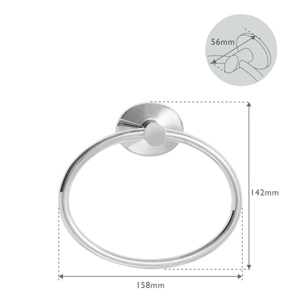 Robert Welch Oblique Towel Ring
