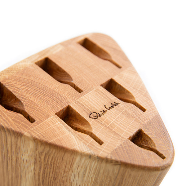 Robert Welch Prism Oak Knife Block