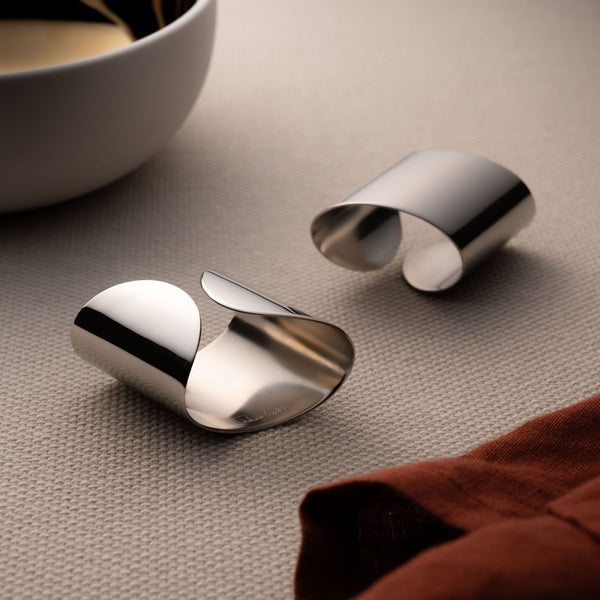 Robert Welch Radford Napkin Ring Set Of 2