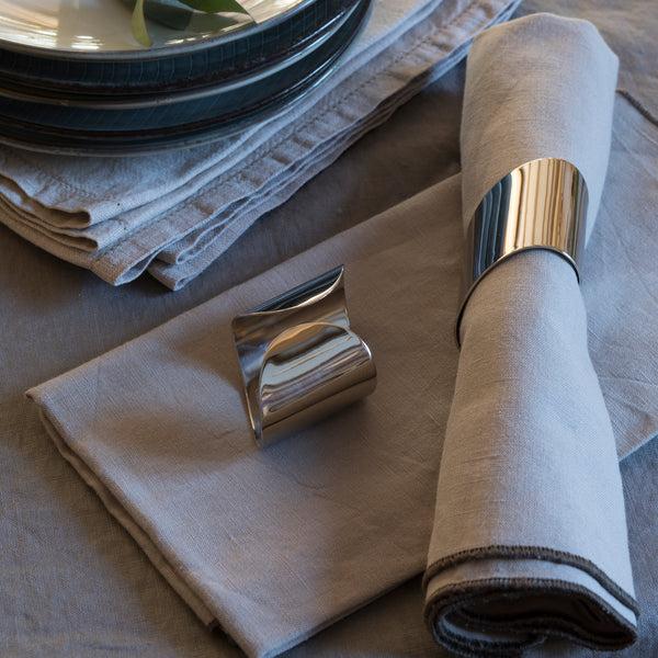 Robert Welch Radford Napkin Ring Set Of 2