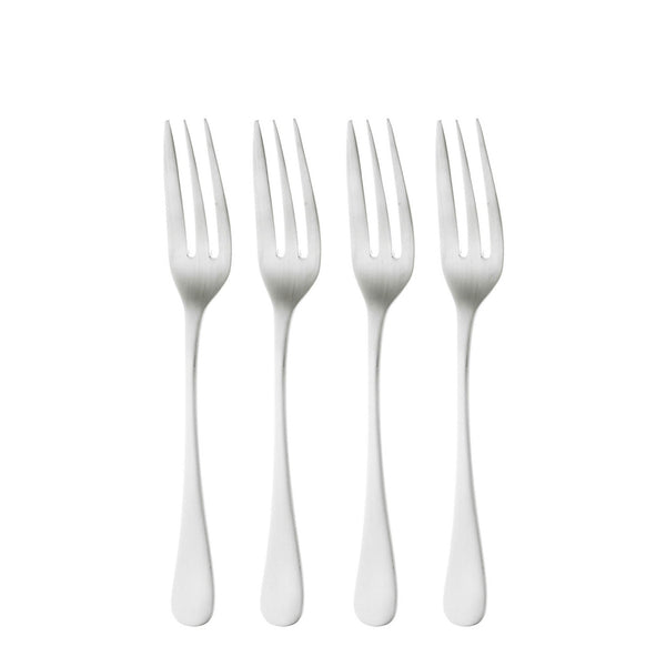 robert welch Radford Satin Pastry Fork Set of 4