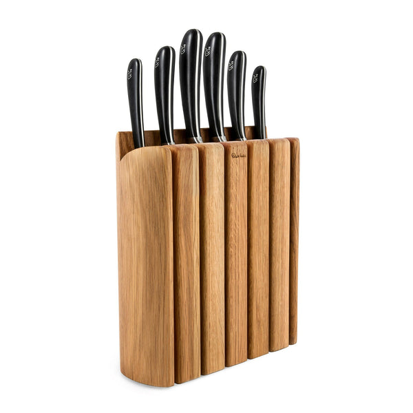 robert welch Signature Book Oak Knife Block Set