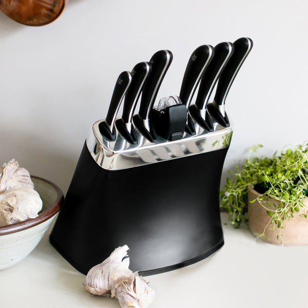Robert Welch Signature Knife Block With Sharpener