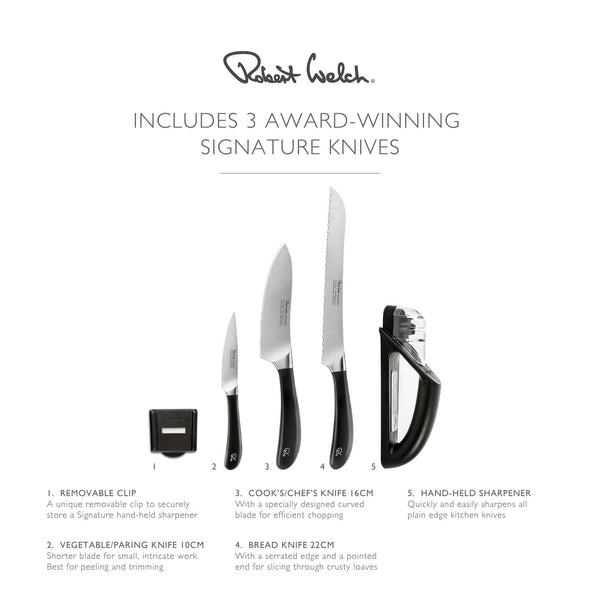 Robert Welch Signature Magnetic Knife Rack Set