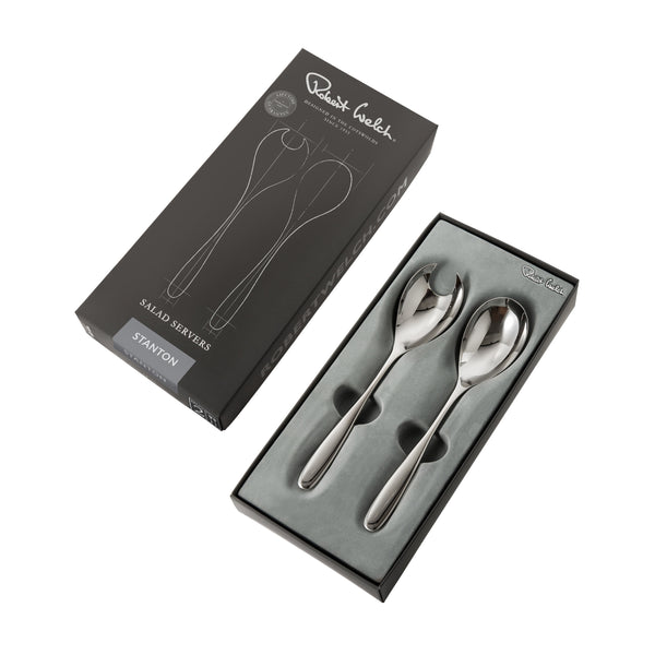 Robert Welch Stanton Bright Salad Servers