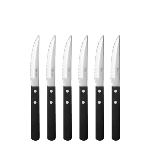 robert welch Trattoria Bright Steak Knife Set of 6