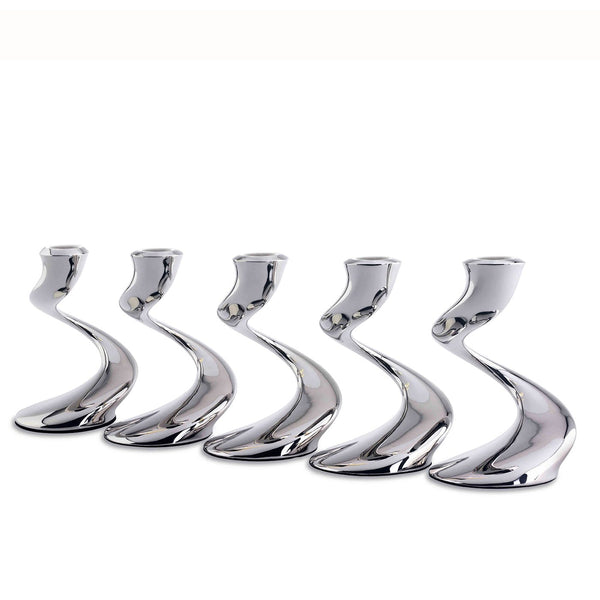 Robert Welch Windrush Candlestick Set Of 5