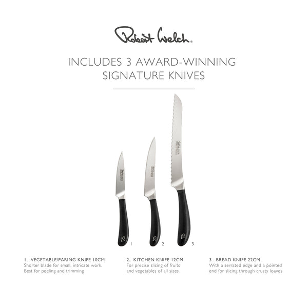 Robert Welch Signature Book Oak Essential Set 4 Piece