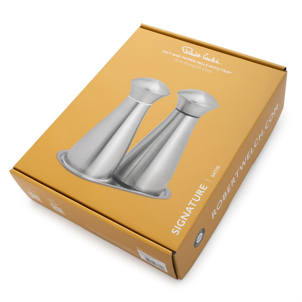Robert Welch Signature Satin Stainless Steel Medium Mills And Tray Set