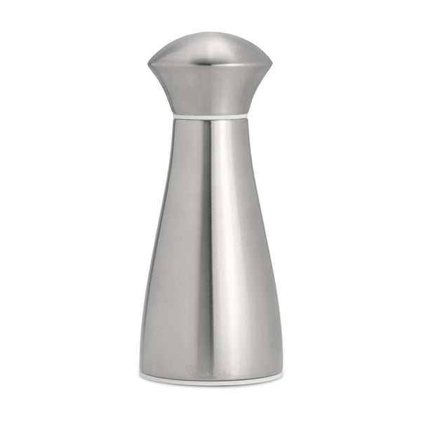 robert welch Signature Satin Stainless Steel Small White Salt Mill