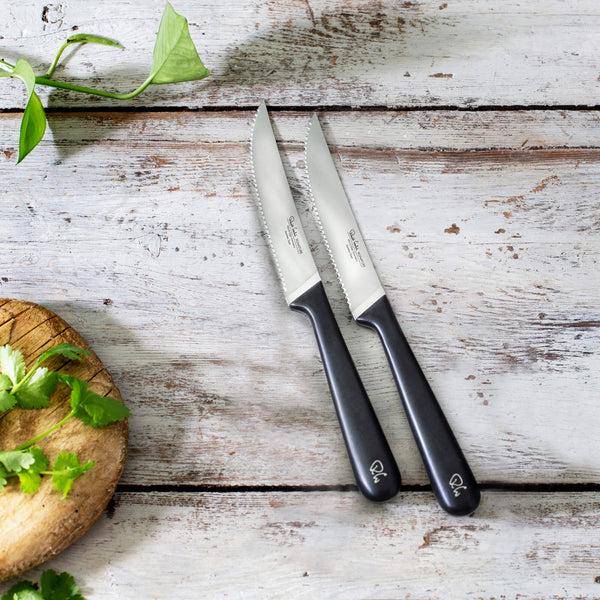 Robert Welch Signature Serrated Steak Knife Set Of 2