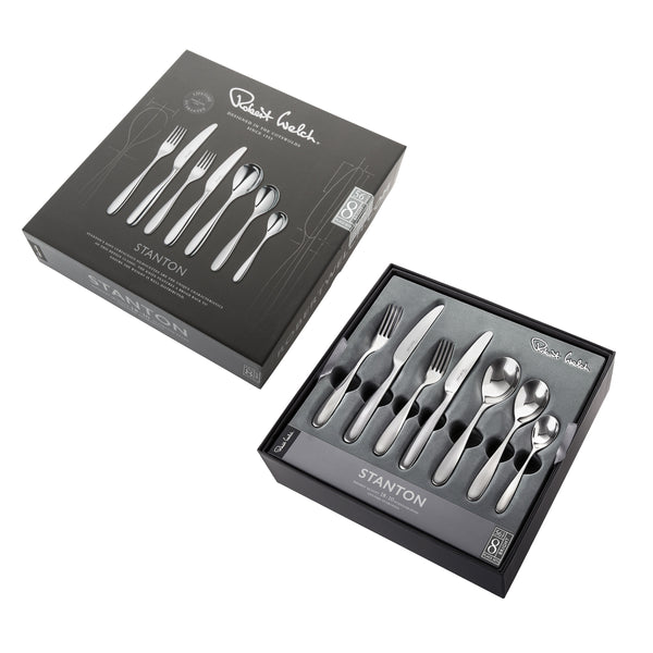 Robert Welch Stanton Bright Cutlery Set 56 Piece For 8 People
