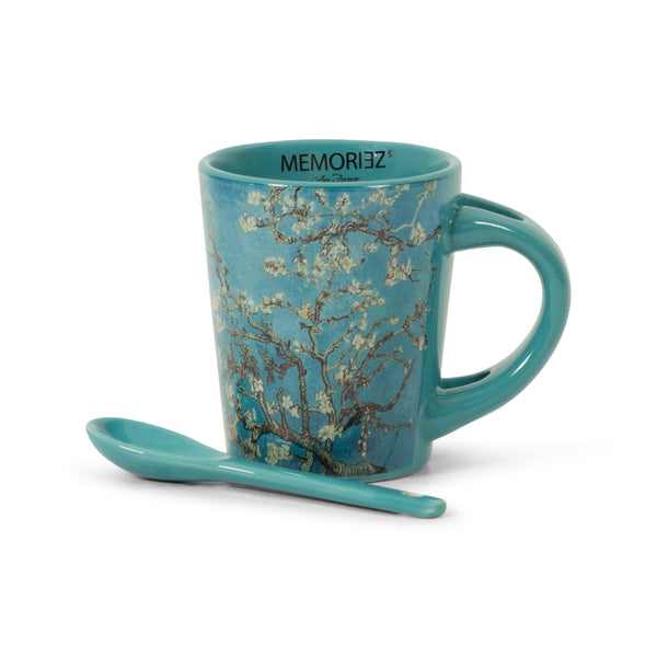 Robin Ruth Espresso Mug With Spoon - Blossom - Van Gogh