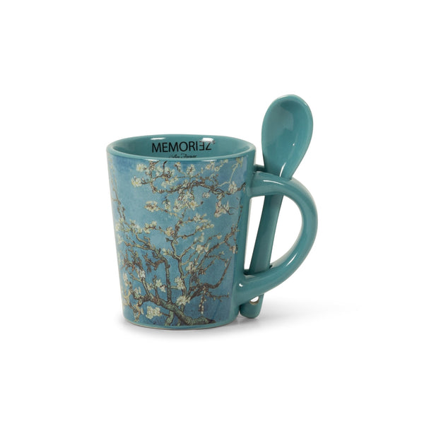 robin ruth Espresso Mug with spoon - Blossom - van Gogh