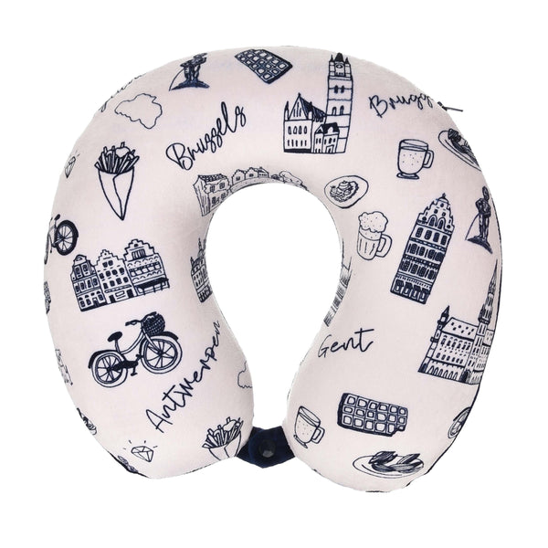 Robin Ruth Neck Pillow - Belgium/Brugge/Brussels - Oscar