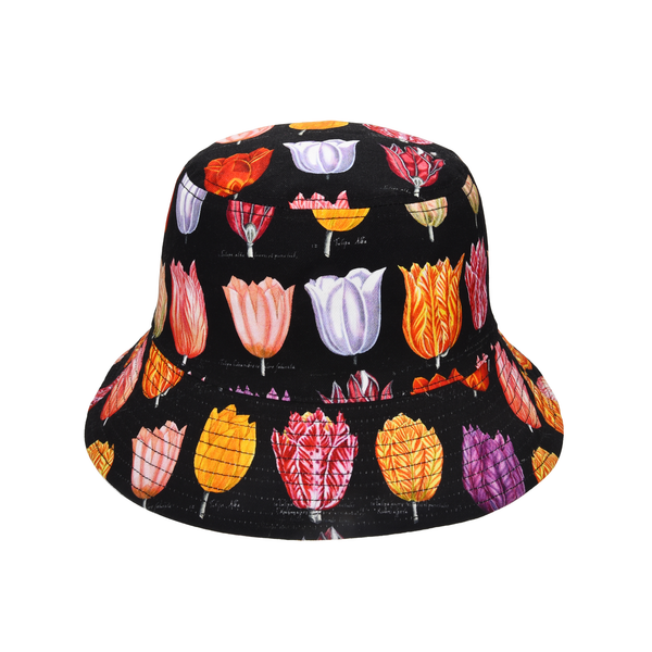 Robin Ruth Bucket Hat - Tulips - Reversible