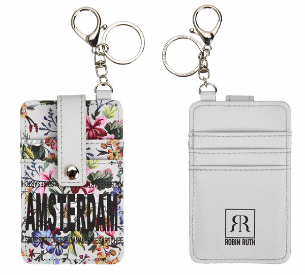 Robin Ruth Cardholder Keyholder - Amsterdam - Flowers