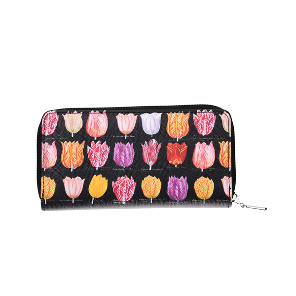 Robin Ruth Claire Zipper - Wallet - Tulips