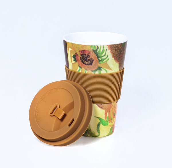 Robin Ruth Coffee To Go Mug - Van Gogh - Sunflowers