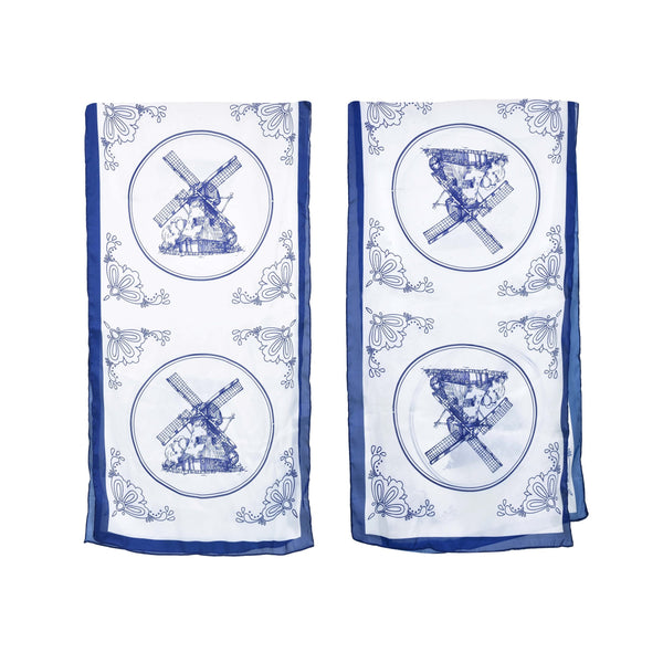 robin ruth Fashion scarve - Delfts Blue