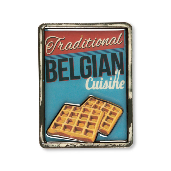 robin ruth Magnet - Belgium - Belgian Cuisine Waffle