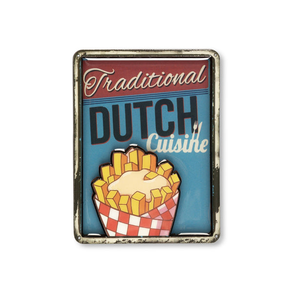 robin ruth Magnet - Holland - Dutch Cuisine Fries
