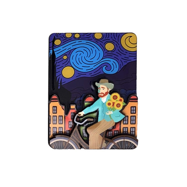 robin ruth Magnet - van Gogh - Drawn