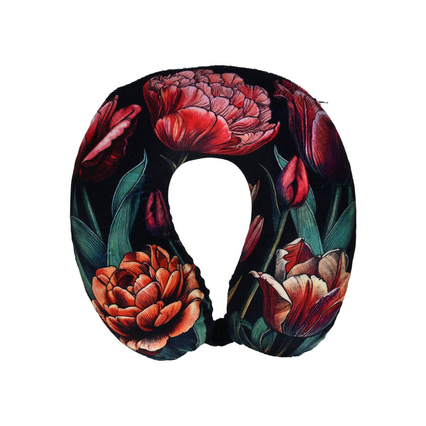 Robin Ruth Neck Pillow - Tulips - Oscar