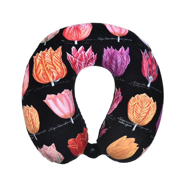 Robin Ruth Neck Pillow - Tulips - Oscar