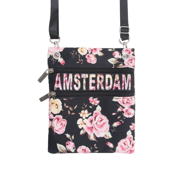 robin ruth Passport bag - Amsterdam - Charlie flowers