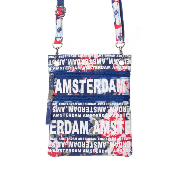 Robin Ruth Passport Bag - Amsterdam - Jenny Flowers