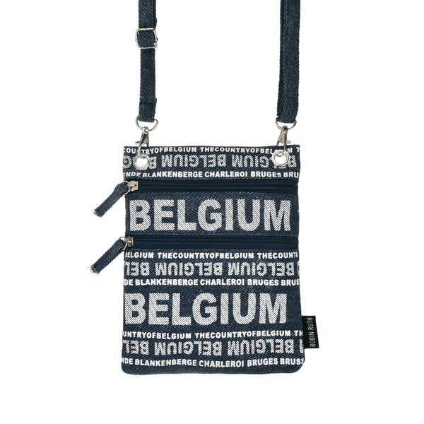 Robin Ruth Passport Bag - Belgium - Denim