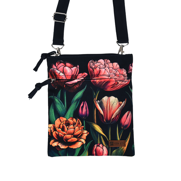 Robin Ruth Passport Bag - Tulips