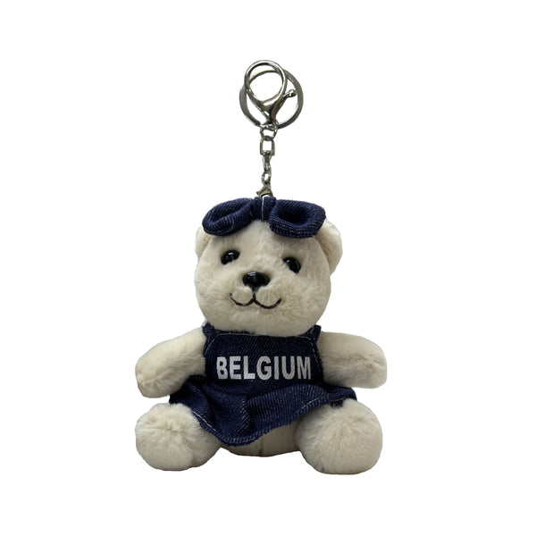 Robin Ruth Plush Bear - Belgium - Denim