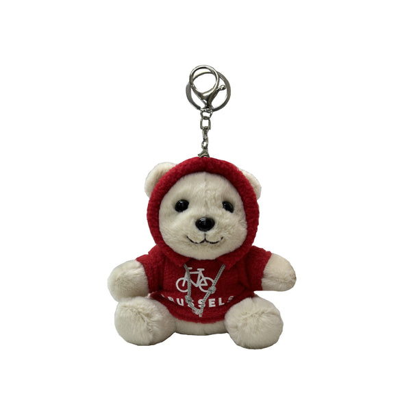 Robin Ruth Plush Bear - Brussels - Bike - Manneken Pis