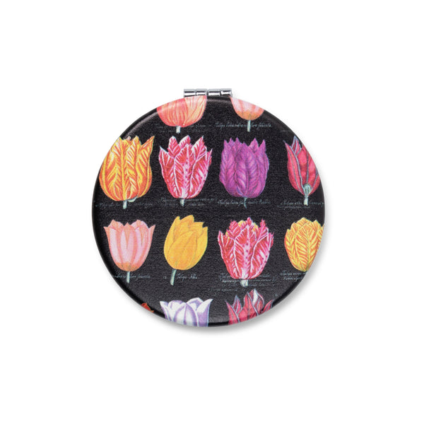 Robin Ruth Round Mirror - Tulips