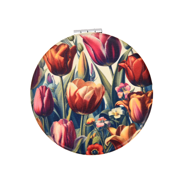 robin ruth Round mirror - Tulips