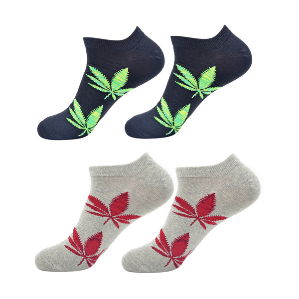 Robin Ruth Short Socks 2 Pair Men Size 41-46 - Weed