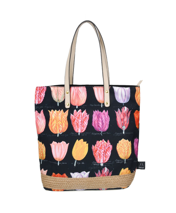 Robin Ruth Shoulder Bag - Tulips - Scarlett
