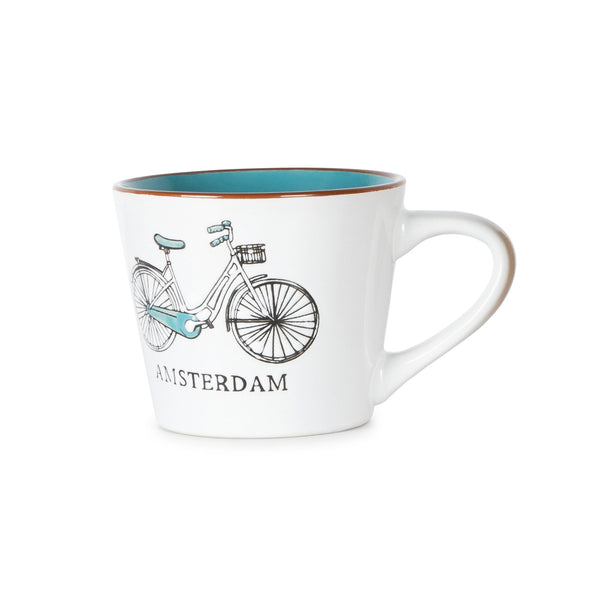 Robin Ruth Silk Mug - Amsterdam - Bike