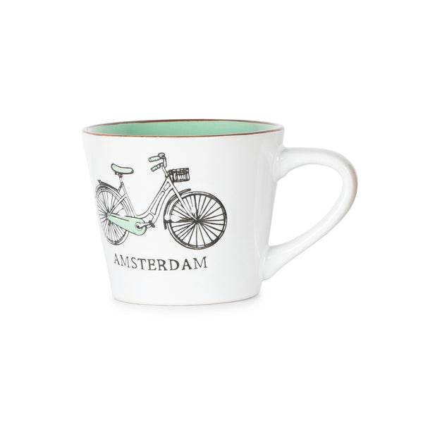 Robin Ruth Silk Mug - Amsterdam - Bike