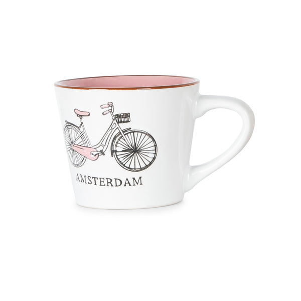 robin ruth Silk mug - Amsterdam - Bike
