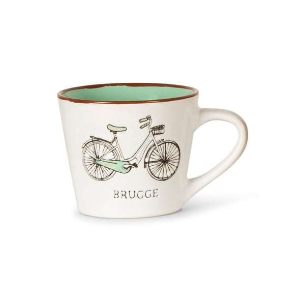 robin ruth Silk mug - Brugge - bike