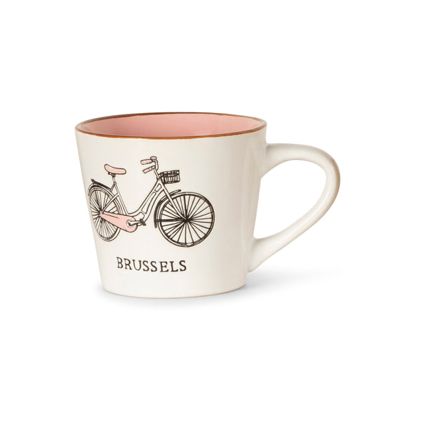 Robin Ruth Silk Mug - Brussels - Bike